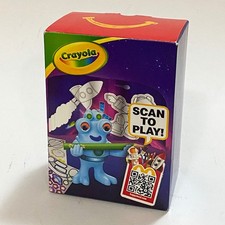 Crayola Alien Blue Happy Meal