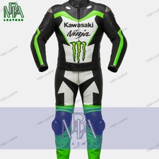 Tuta pelle Kawasaki Ninja moto