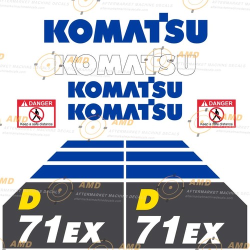 Adatto per d71ex komatsu - adatto, d71ex-24