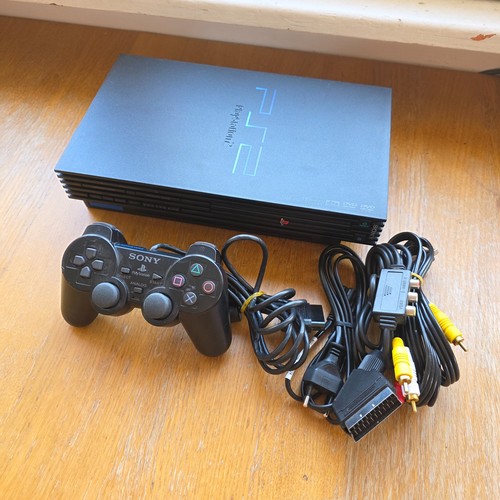 Console playstation fat - fat, nera