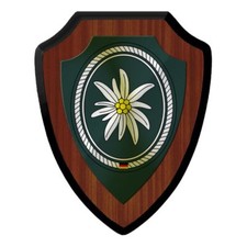 Targa stemma 1 divisione montagna esercito tedesco esercito Garmisch #41330