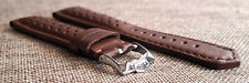 TAG HEUER MONACO CINTURINO CUOIO mm.22 GENUINE CALF BROWN LEATHER STRAP