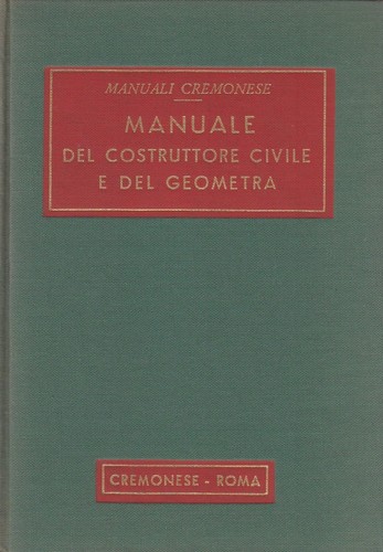Manuale del costruttore - aa.vv.,