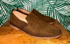 Mocassini Astorflex scamosciati marrone scuro suola gomma uomo 11