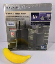 Belkin N+ Modem Router Wireless - Storage Performance Networking Wifi - Sigillato