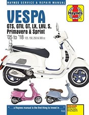 Vespa GTS125, 250 and 300ie