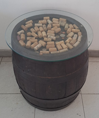 Tavolino botte artigianale - botte,
