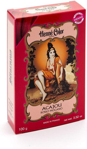 Henne mogano acajou 100g - mogano,