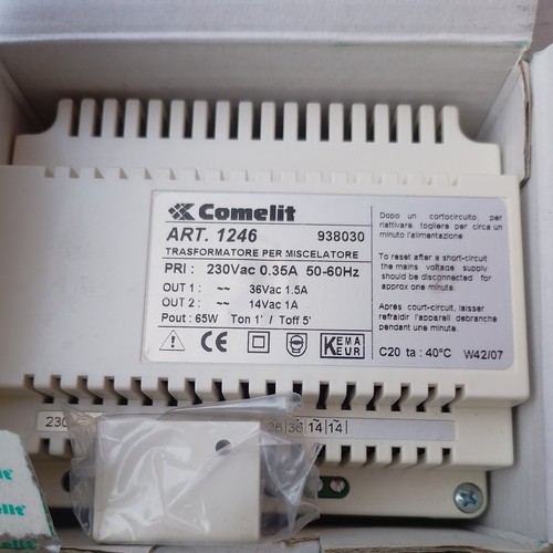 Comelit 1246 trasformatore - comelit,