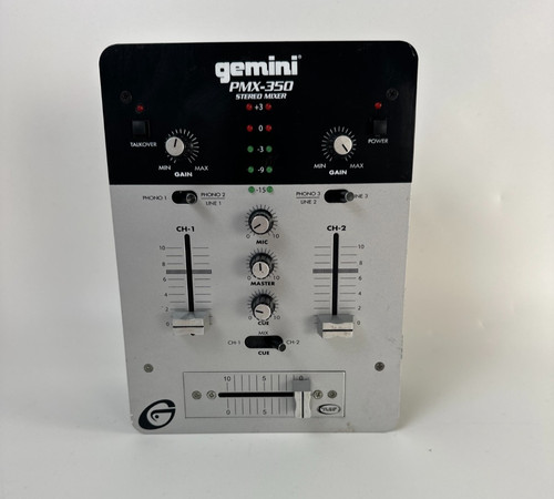 Gemini pmx 350 mixer - stereo, dj
