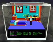 Zak McKraken - Diorama 3D Cubo fatto a mano - Videogiochi - Shadowbox