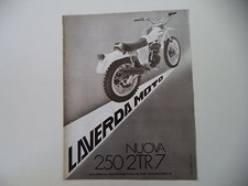 advertising Pubblicità 1976 MOTO LAVERDA 250 2TR 2T R 7 CROSS