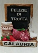 CALAMITA MAGNETE FRIGORIFERO SOUVENIR FRIDGE MAGNET TROPEA