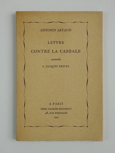 Antonin artaud lettere - lettere, contro