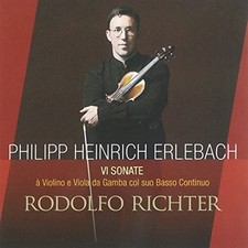 P.H. Erlebach - 6 Sonate A Violino E Viol - P.H. Erlebach CD KWVG The Cheap Fast