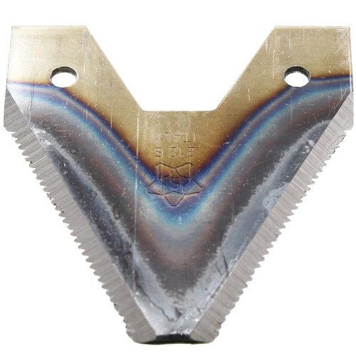 Dente lama sezione rigata tipo