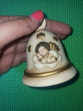 Thun Piccola Campana Campanella Natale  Angelo Champagne Stelle Nuvola 2003