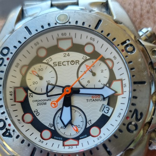 Sector 600 titanium cronografo - 600,