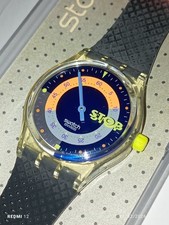 SWATCH STOP WATCH 1992 COFFEE