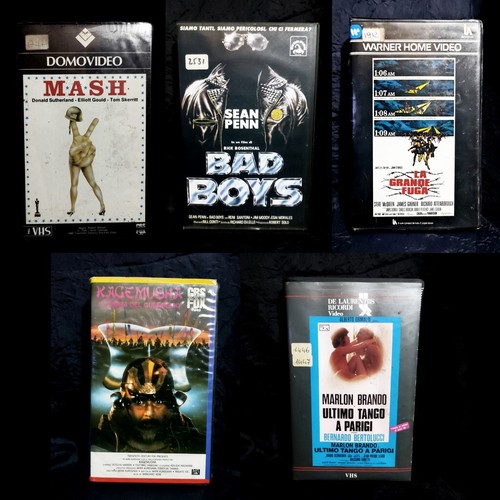 Lotto film vhs - partire, da