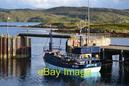 Photo 6x4 fishing boat athena - photo, "athena