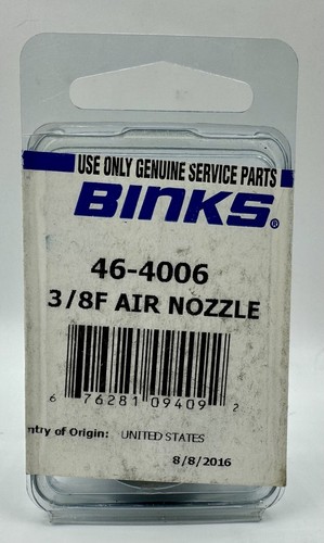 Nuovo oem binks 4006 8f - binks, 3/8f
