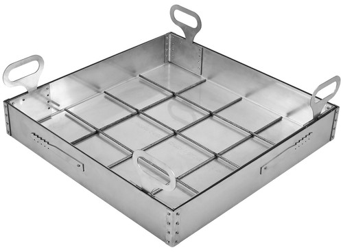 Coperchio pozzetto acciaio