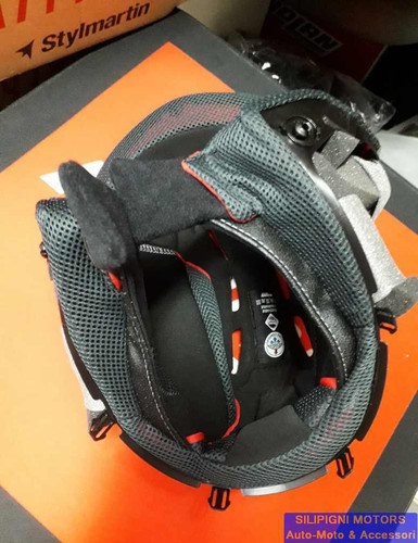 Interno casco black red nolan - casco, black-red
