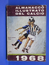 ALMANACCO ILLUSTRATO DEL CALCIO 1968 Carcano originale !!