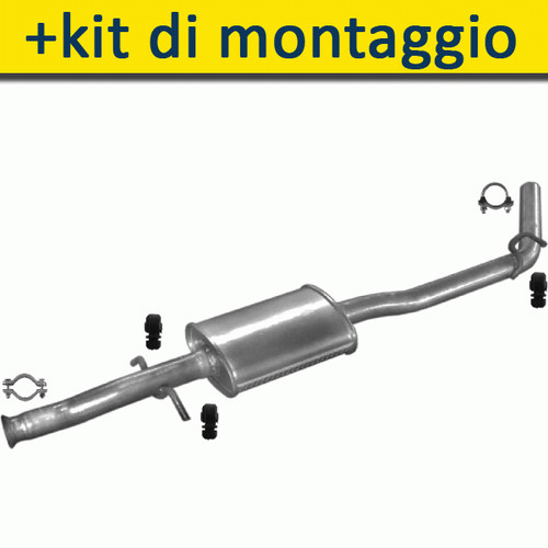 Silenziatore marmitta - silenziatore,