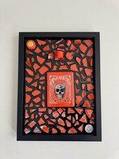 Quadro con bottiglia rotta Gin