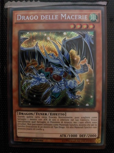 Yugioh drago delle macerie - delle, |