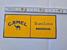 Adesivo Vintage Camel Team Lotus Honda 