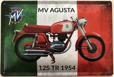 Targa in latta 40x30 cm moto
