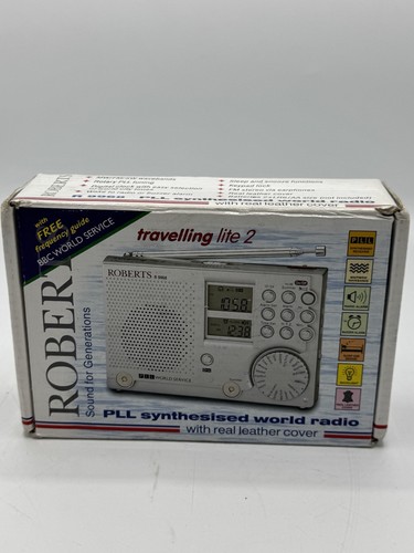 Roberts r9968 radio travelling - roberts,