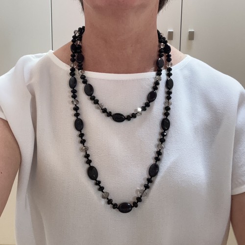 Collana lunga donna vintage - lunga,