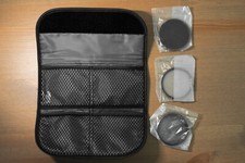 Filtri Fotografici 52mm (ND8 + UV + POLARIZZATORE) + custodia. Condizioni ottime