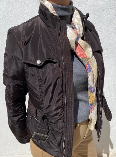 Giacca brema marrone puffer - brema,