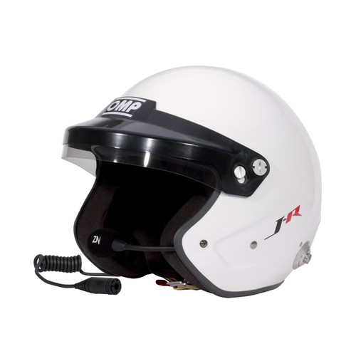 Casco rally hans bianco - casco, j-rally