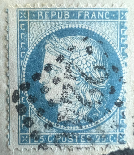 25 c cérès dentelé - 60,