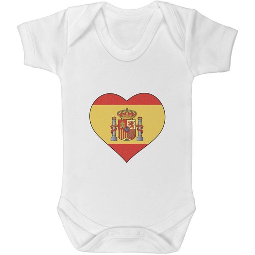 Body cuore bandiera spagna - body/cuore,