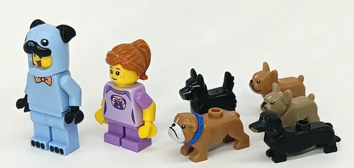 Lego bam dog walkers - lego,