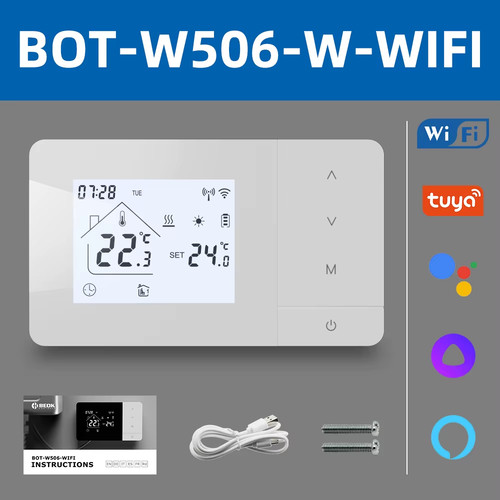 Termostato smart tuya - termostato,