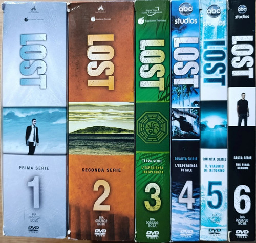 Lost dvd serie completa - lost,