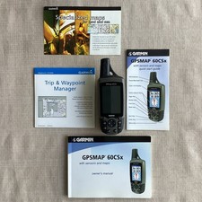 GARMIN GPSMAP 60CSx gps portatile con DVD e documenti. 