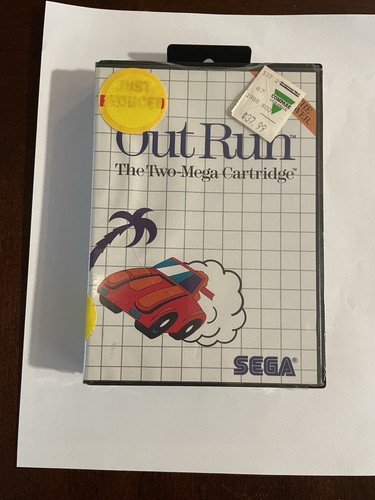 Out run sega master system - run,