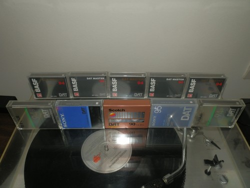 Lot cassette dat audio - 10,
