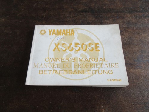 Yamaha xs659se 1978 - yamaha,