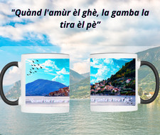 Tazza Lago d’Iseo con frase