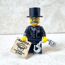 LEGO Western Sceriffo Cowboy Wanted Manifesto Far West Prigione Minifigure
